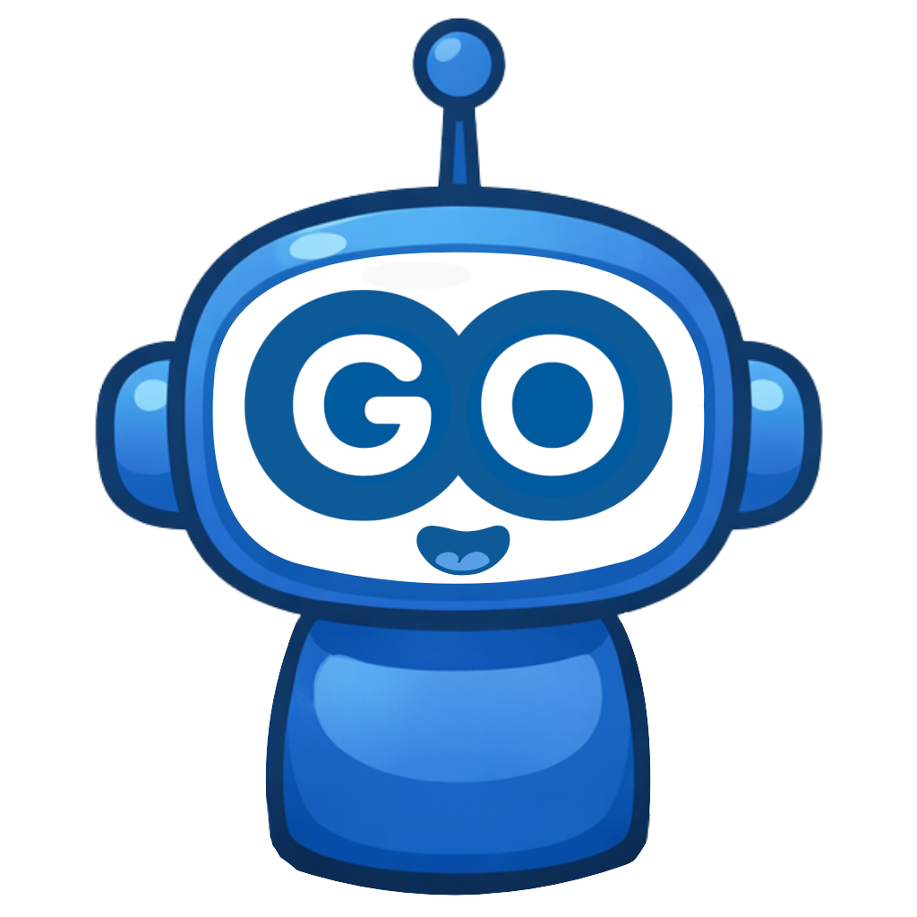Visualization of the GO-bot in conversation.